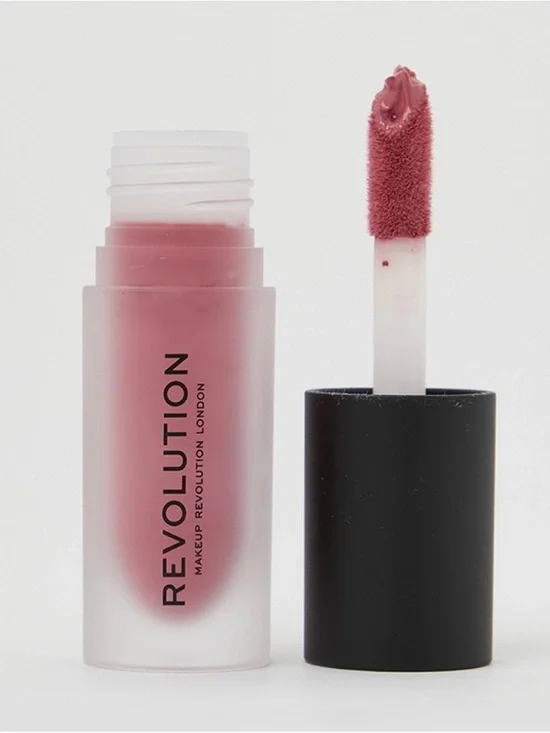 Revolution Matte Bomb Liquid Lip-Fancy Pink - Picture 2 of 3